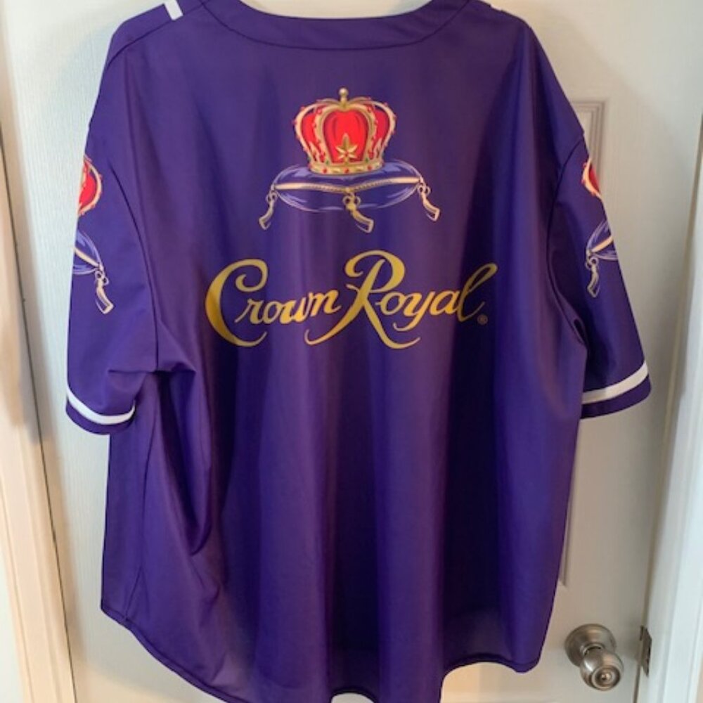 CROWN ROYAL mens baseball shirt - Picture 2 of 2